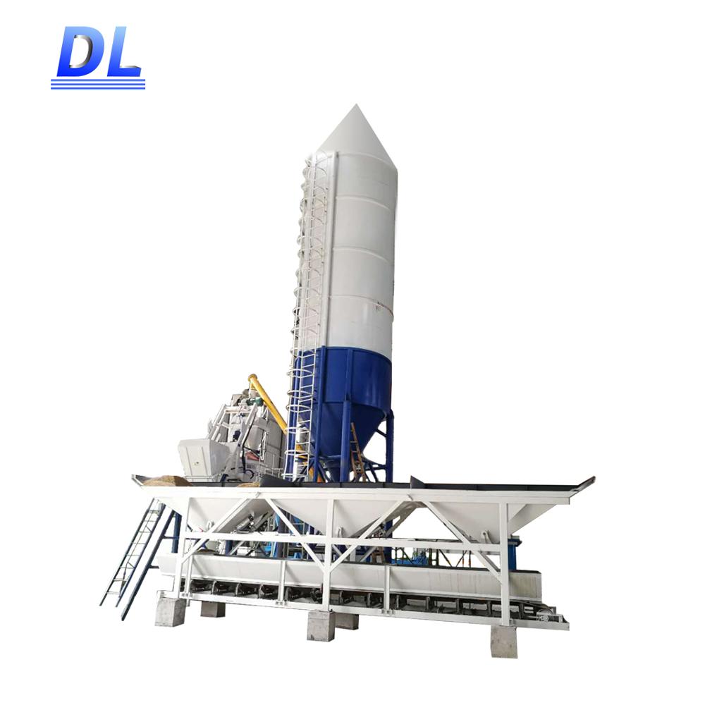 Small concrete skip hopper concrete beton ready mixing batch plant machine