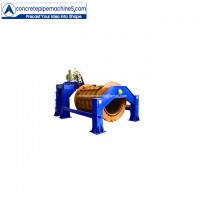 concrete culvert making machine for driveway