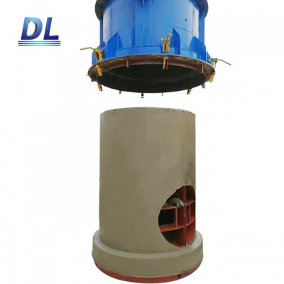 Automatic reinforced concrete manhole machine making manufacturer