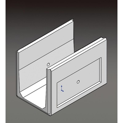 concrete u shape mold